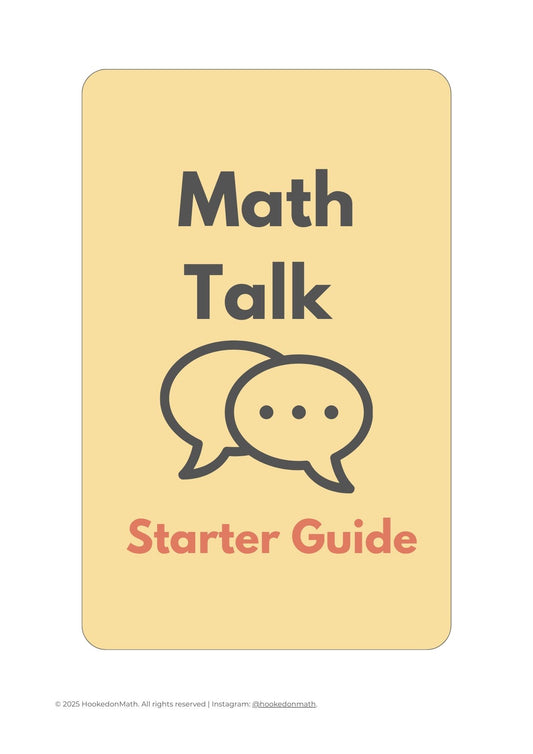 Math Talk Starter Guide
